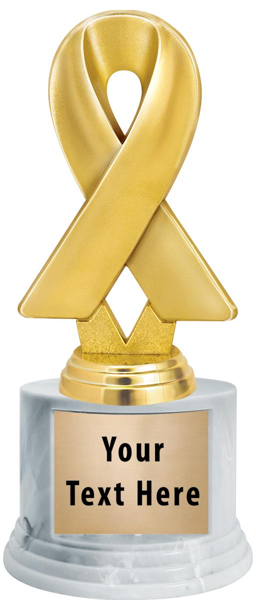 7"TRPHY ROUND MARBLE FINISH BS