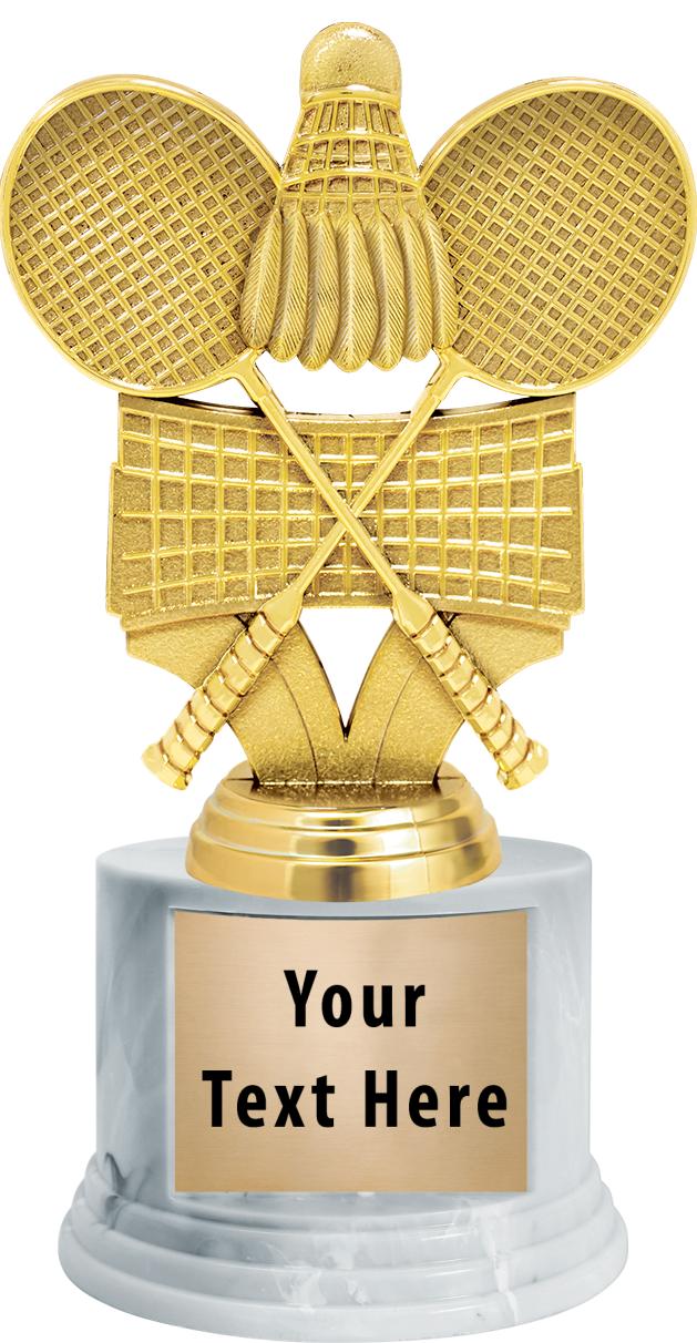 7"TRPHY ROUND MARBLE FINISH BS