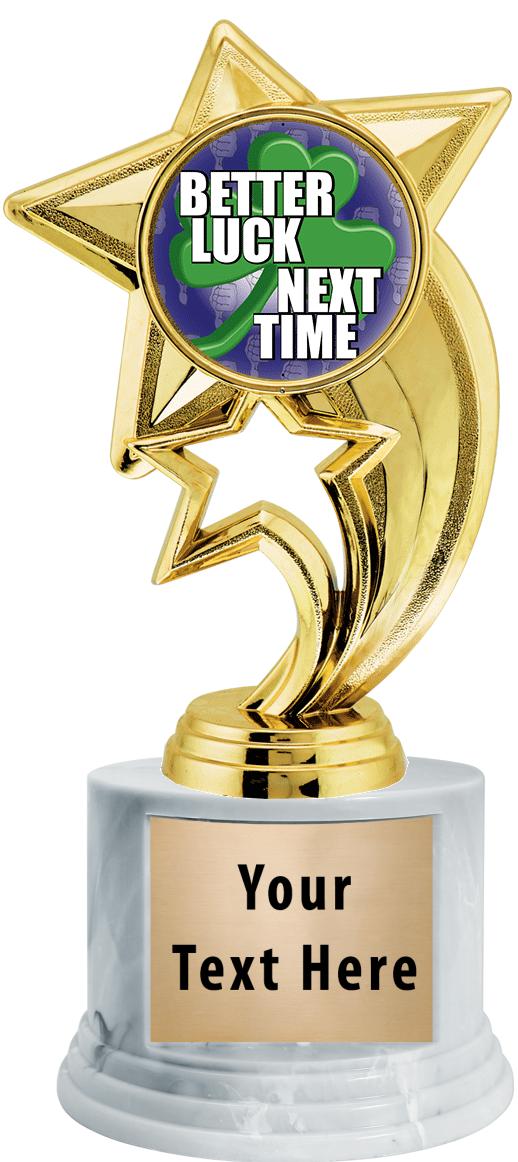 7"TRPHY ROUND MARBLE FINISH BS