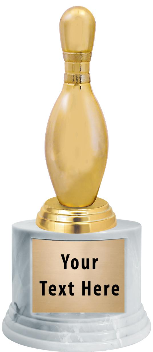 7"TRPHY ROUND MARBLE FINISH BS