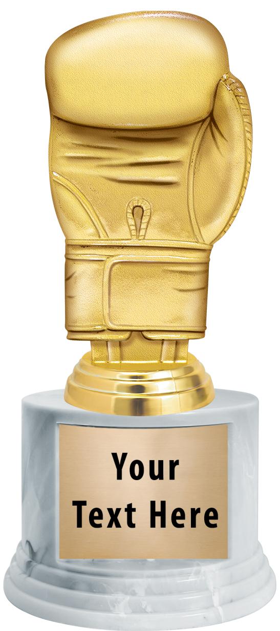 7"TRPHY ROUND MARBLE FINISH BS