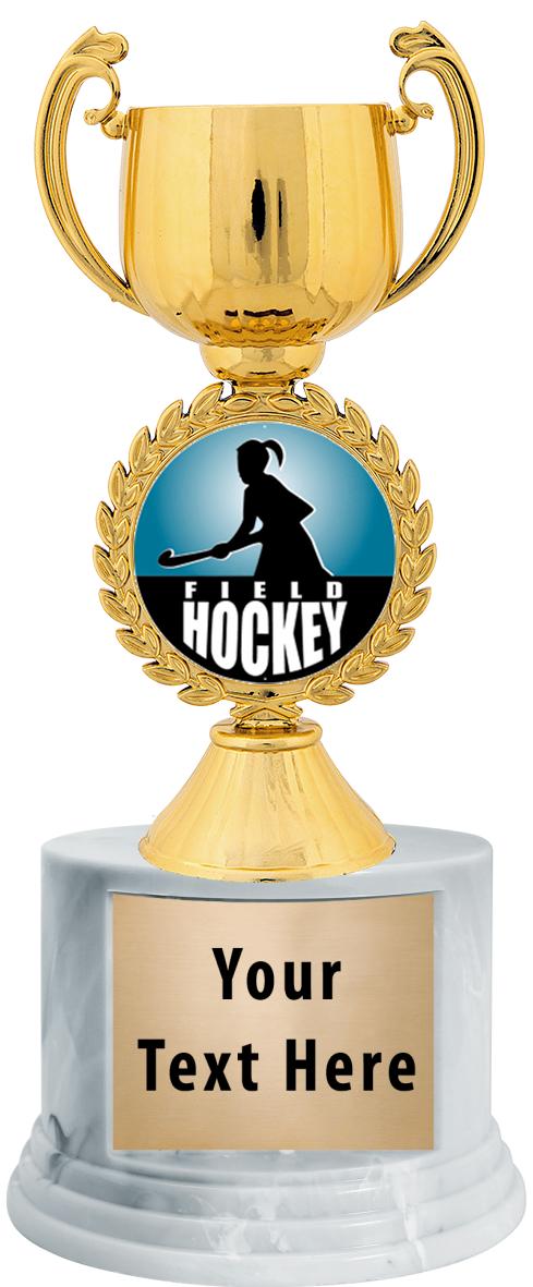 7"TRPHY ROUND MARBLE FINISH BS