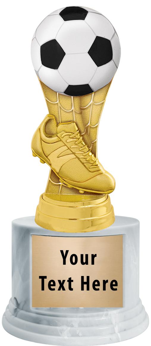 7"TRPHY ROUND MARBLE FINISH BS