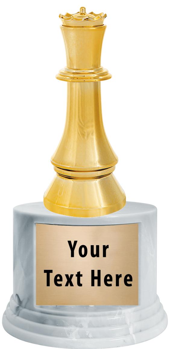 7"TRPHY ROUND MARBLE FINISH BS