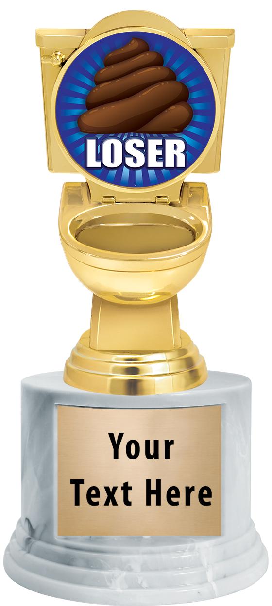 7"TRPHY ROUND MARBLE FINISH BS