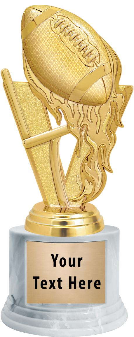 7"TRPHY ROUND MARBLE FINISH BS