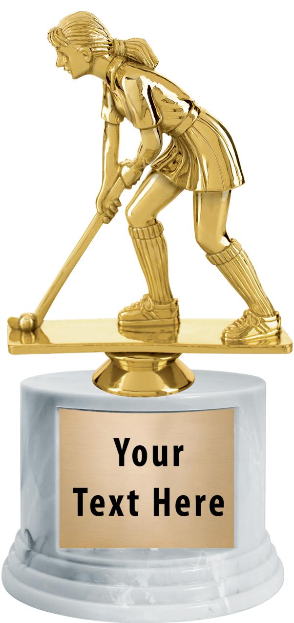 7"TRPHY ROUND MARBLE FINISH BS