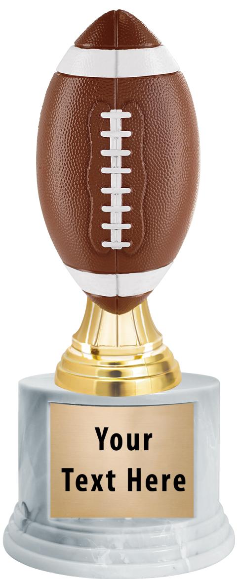 7"TRPHY ROUND MARBLE FINISH BS