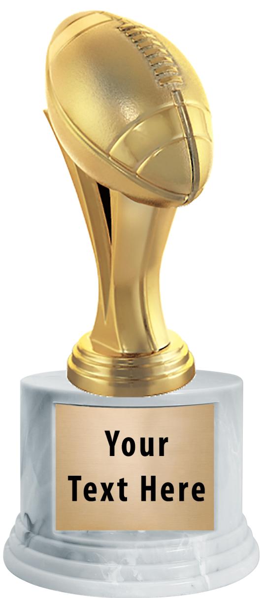 7"TRPHY ROUND MARBLE FINISH BS