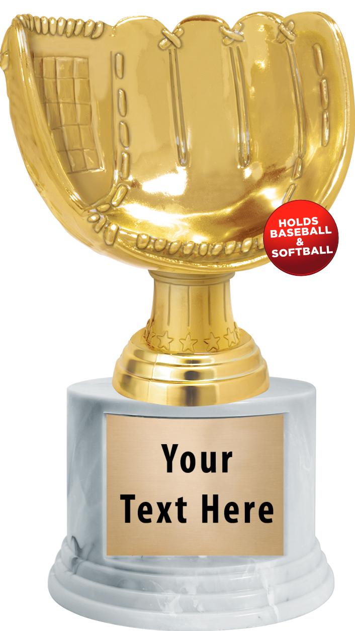 7"TRPHY ROUND MARBLE FINISH BS