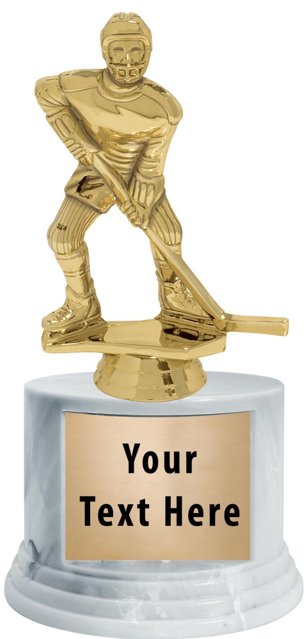 7"TRPHY ROUND MARBLE FINISH BS