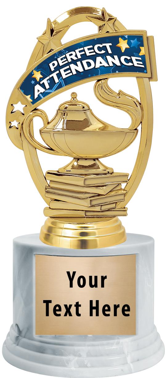 7"TRPHY ROUND MARBLE FINISH BS