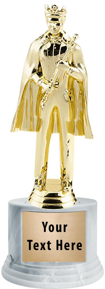 7"TRPHY ROUND MARBLE FINISH BS