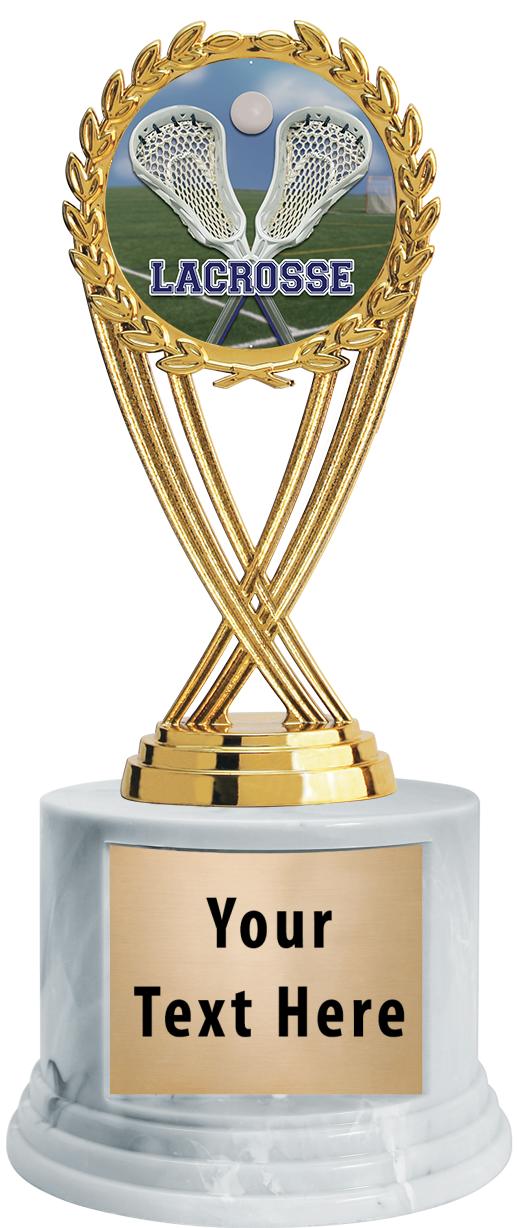 7"TRPHY ROUND MARBLE FINISH BS