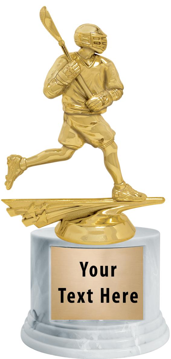 7"TRPHY ROUND MARBLE FINISH BS