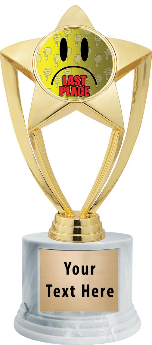 7"TRPHY ROUND MARBLE FINISH BS