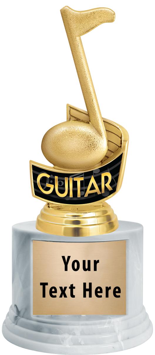 7"TRPHY ROUND MARBLE FINISH BS