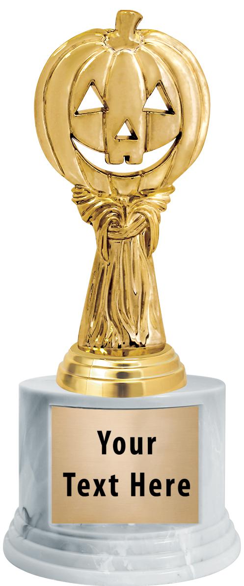 7"TRPHY ROUND MARBLE FINISH BS