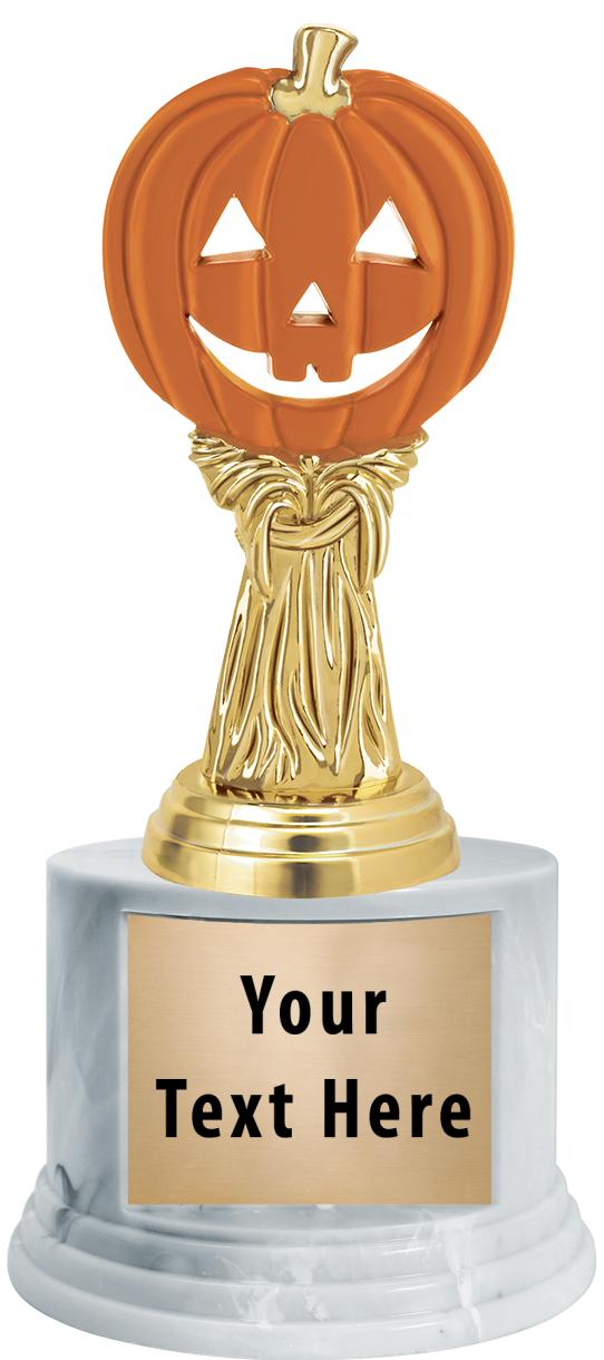 7"TRPHY ROUND MARBLE FINISH BS