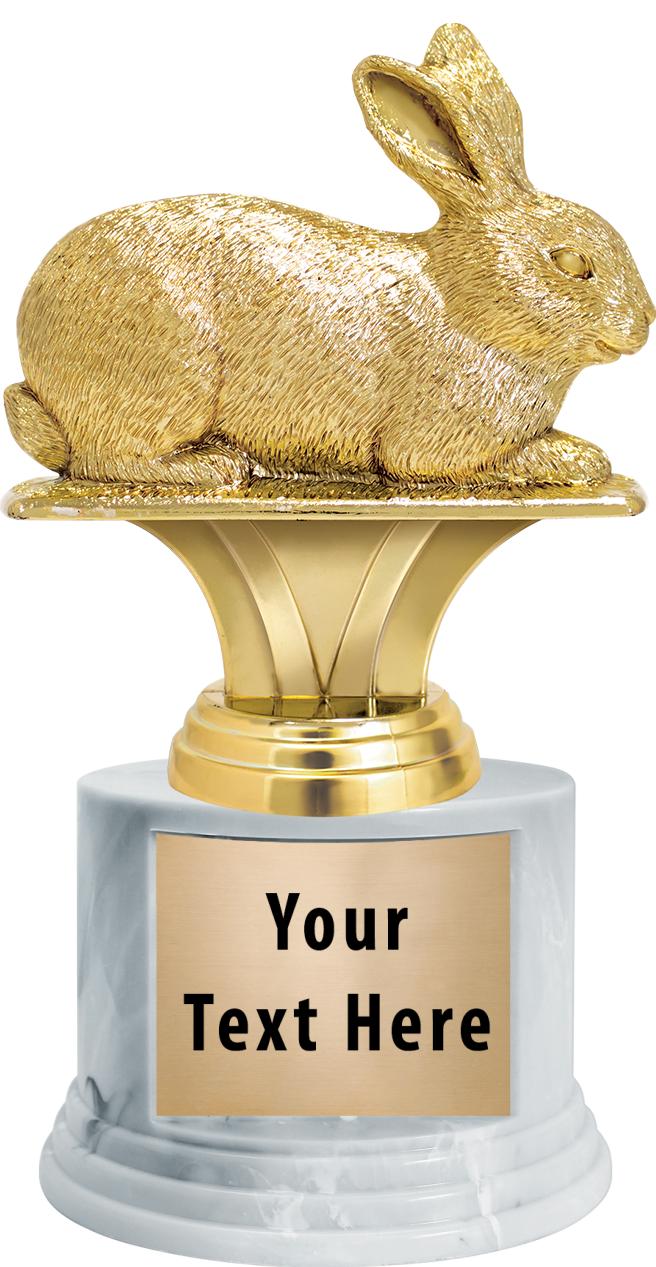 7"TRPHY ROUND MARBLE FINISH BS