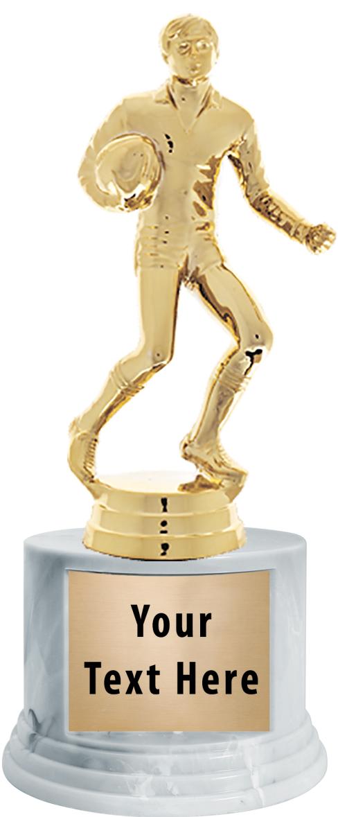 7"TRPHY ROUND MARBLE FINISH BS