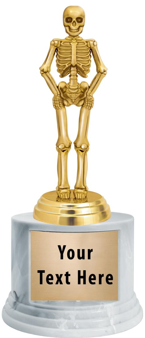 7"TRPHY ROUND MARBLE FINISH BS