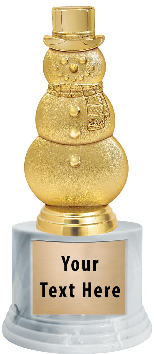 7"TRPHY ROUND MARBLE FINISH BS