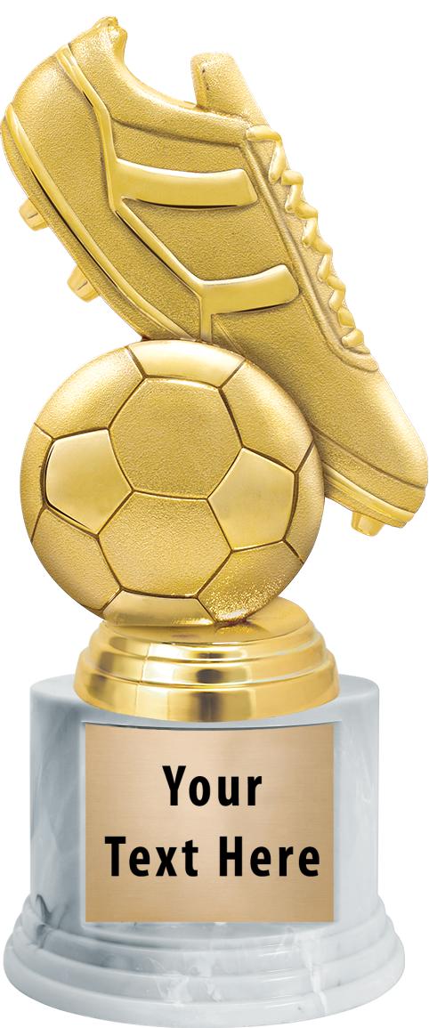 7"TRPHY ROUND MARBLE FINISH BS