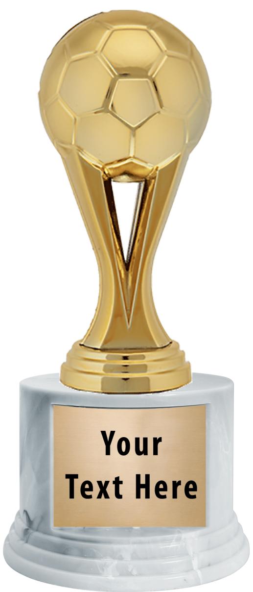 7"TRPHY ROUND MARBLE FINISH BS