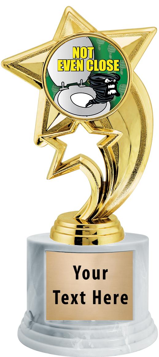 7"TRPHY ROUND MARBLE FINISH BS