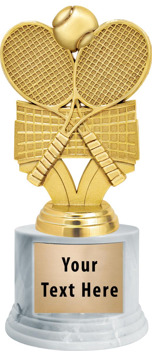 7"TRPHY ROUND MARBLE FINISH BS