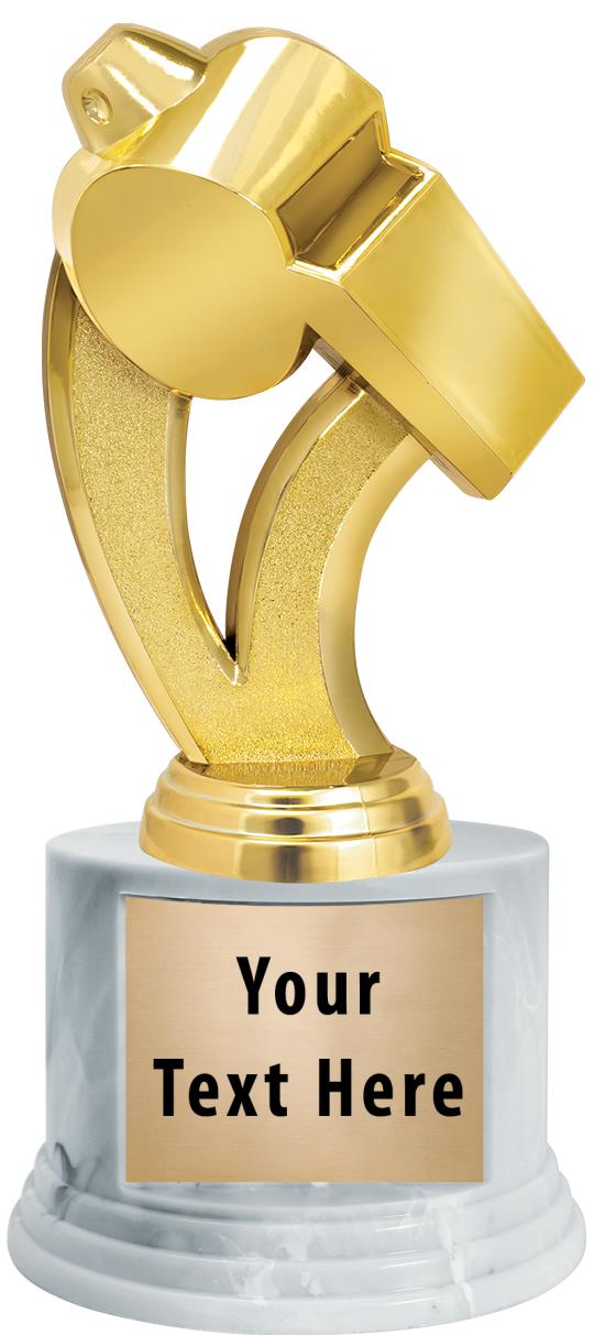 7"TRPHY ROUND MARBLE FINISH BS