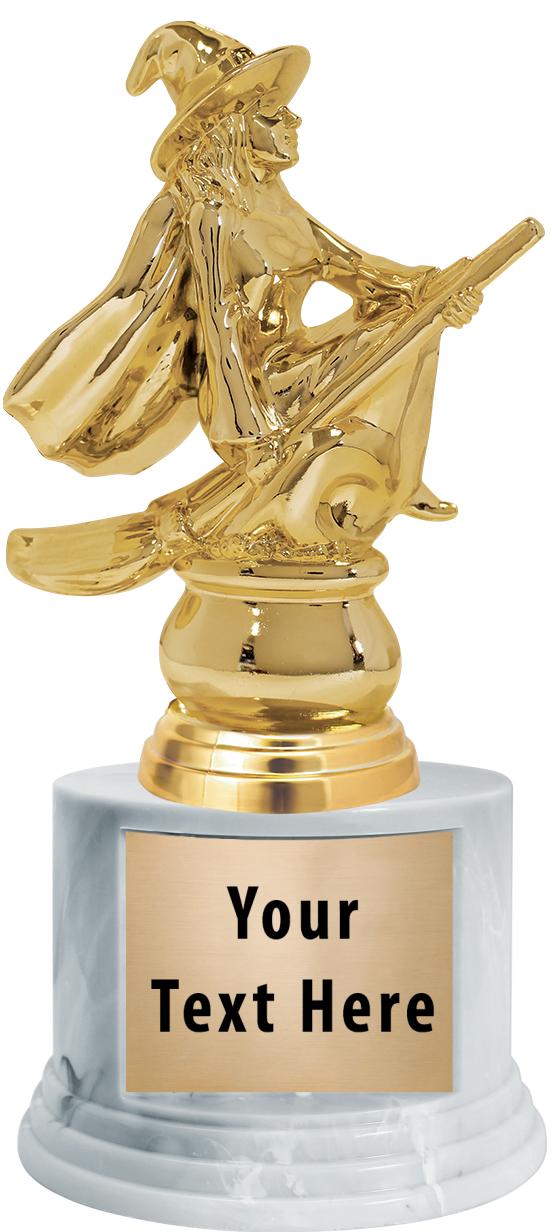 7"TRPHY ROUND MARBLE FINISH BS