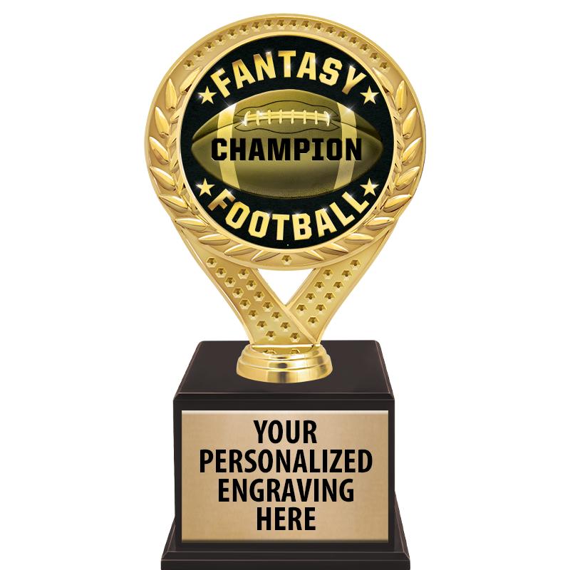 9 1/2" FAMOUS TROPHY WOOD BASE