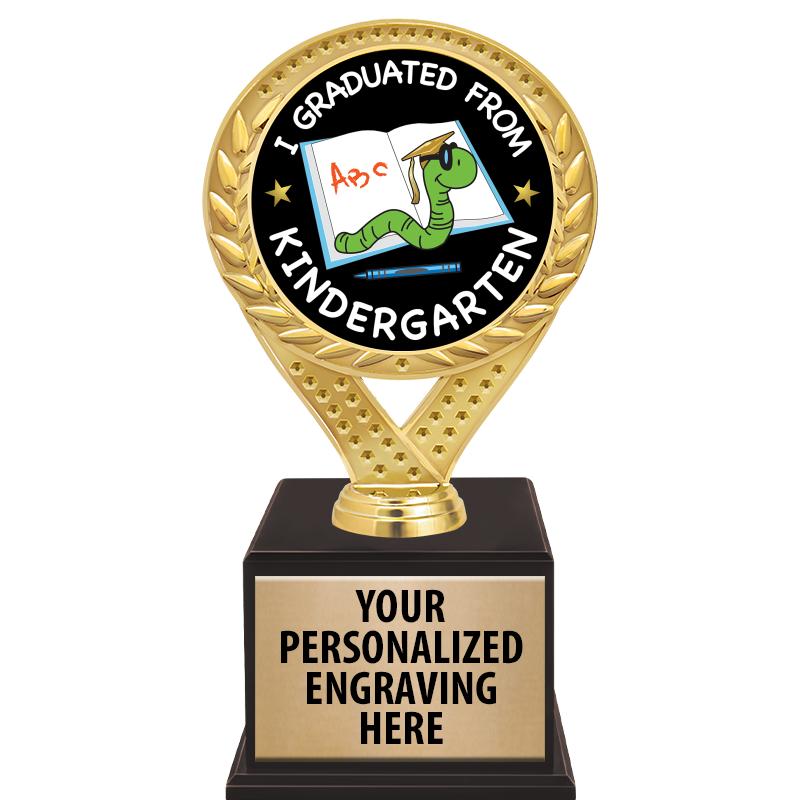 9 1/2" FAMOUS TROPHY WOOD BASE