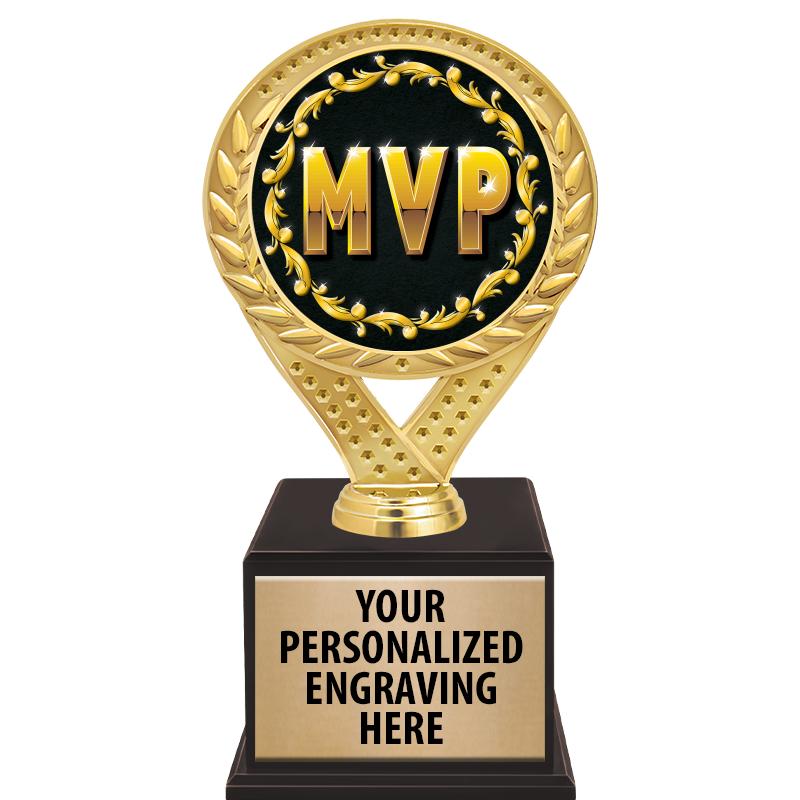 9 1/2" FAMOUS TROPHY WOOD BASE