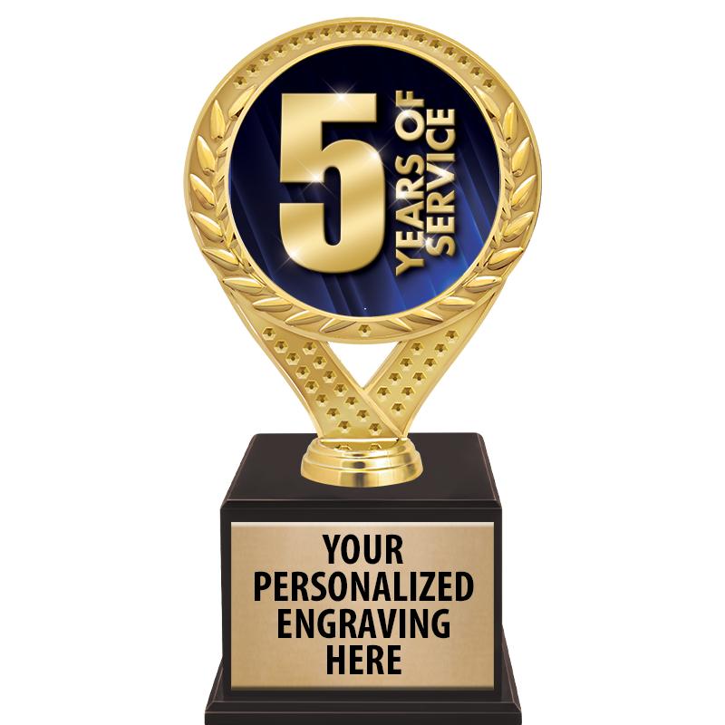 9 1/2" FAMOUS TROPHY WOOD BASE