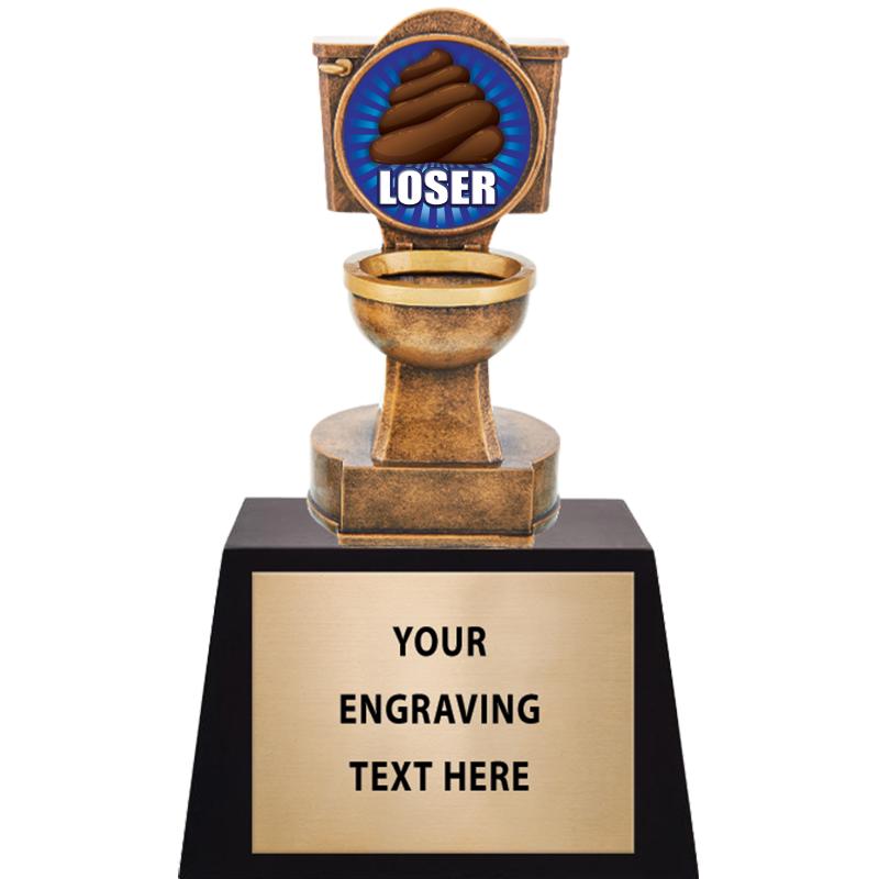 9"FOR THE LOSER STUD TROPHY