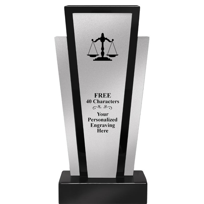 12.625" GRAPHITE WOOD TROPHY