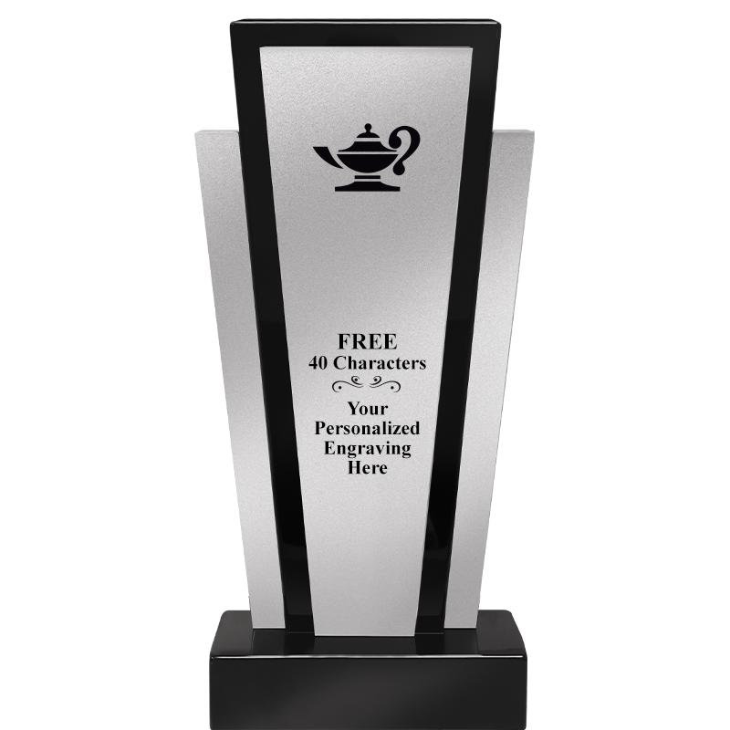 12.625" GRAPHITE WOOD TROPHY