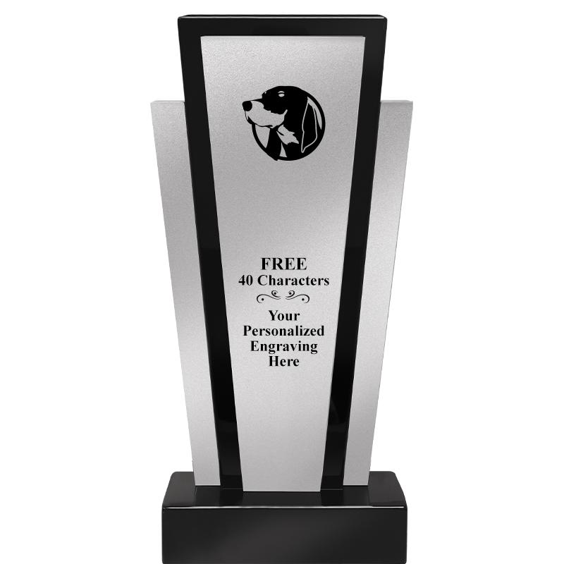 12.625" GRAPHITE WOOD TROPHY