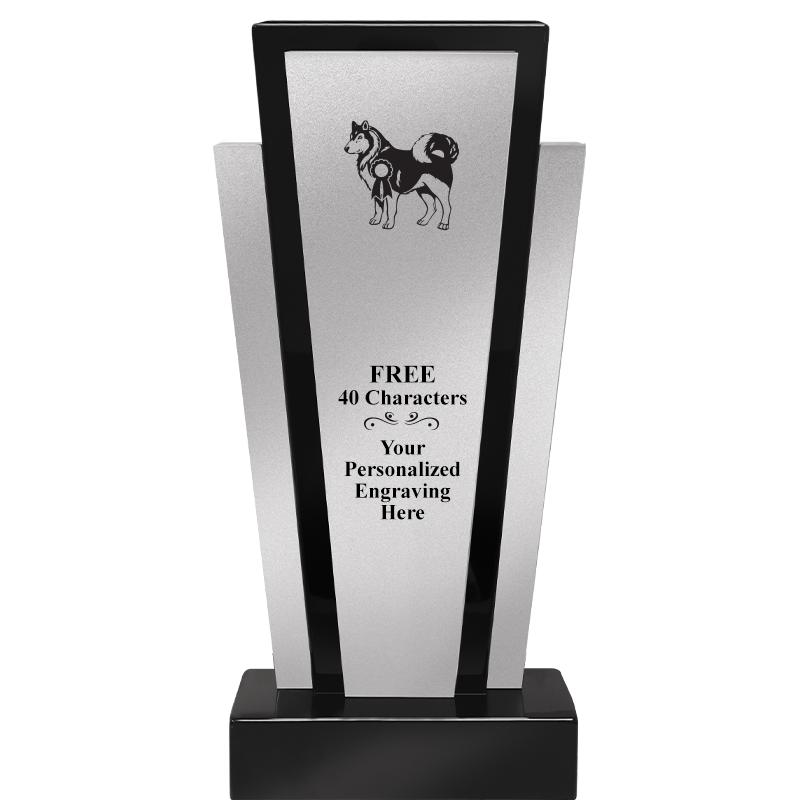 12.625" GRAPHITE WOOD TROPHY