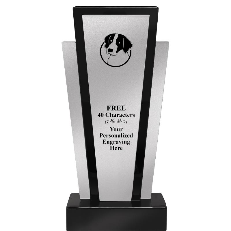 12.625" GRAPHITE WOOD TROPHY