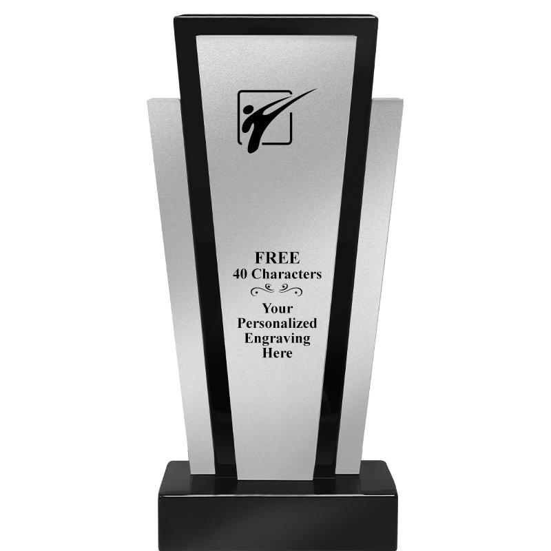 12.625" GRAPHITE WOOD TROPHY