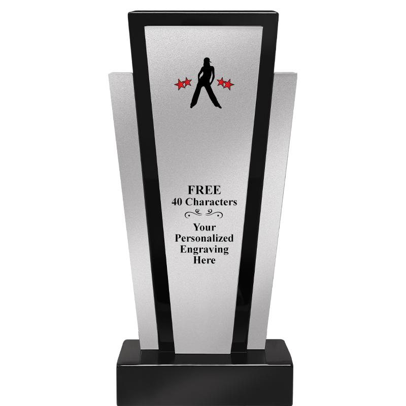 12.625" GRAPHITE WOOD TROPHY