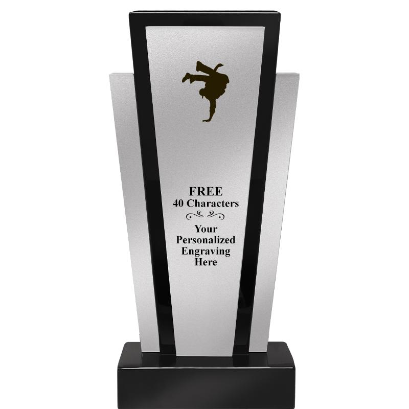 12.625" GRAPHITE WOOD TROPHY