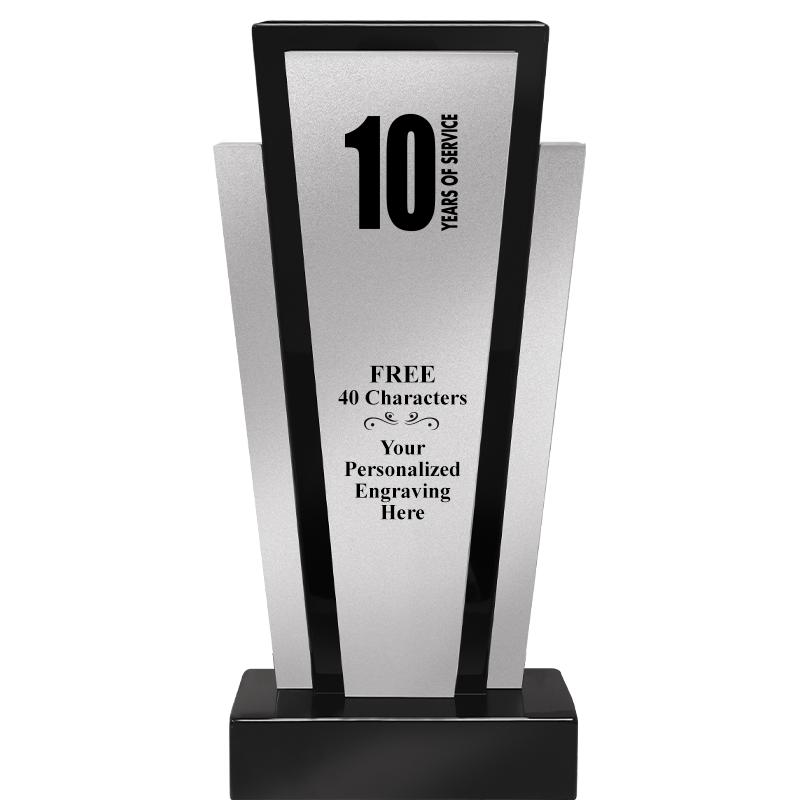 12.625" GRAPHITE WOOD TROPHY