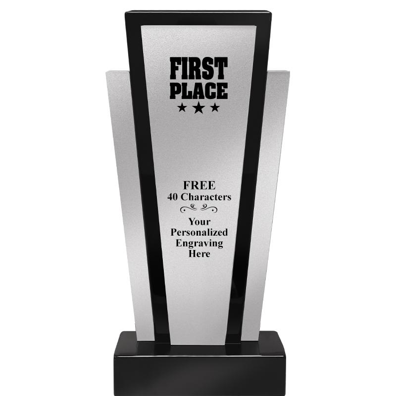 12.625" GRAPHITE WOOD TROPHY