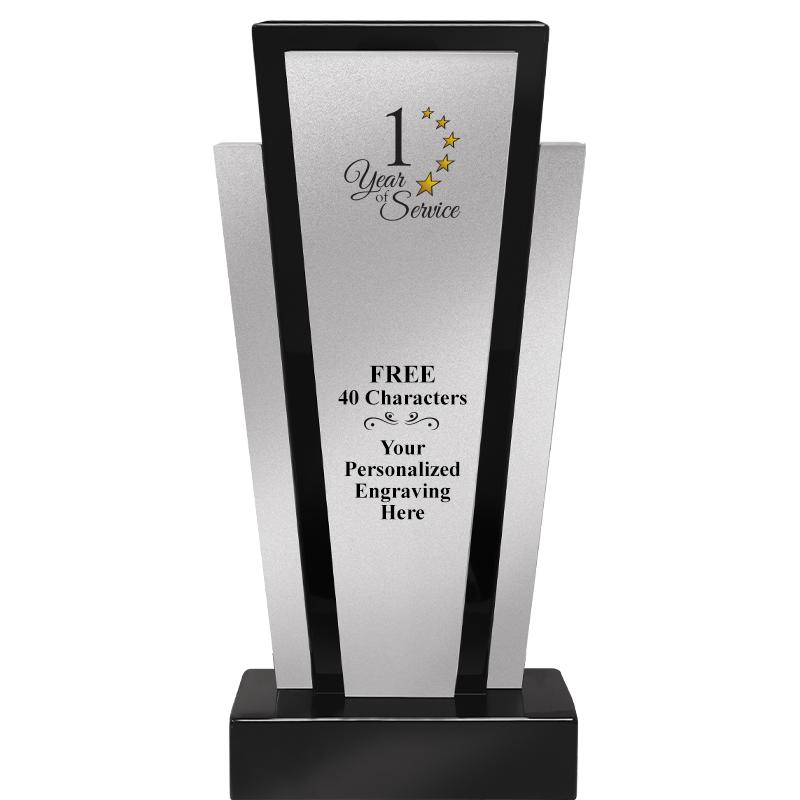 12.625" GRAPHITE WOOD TROPHY