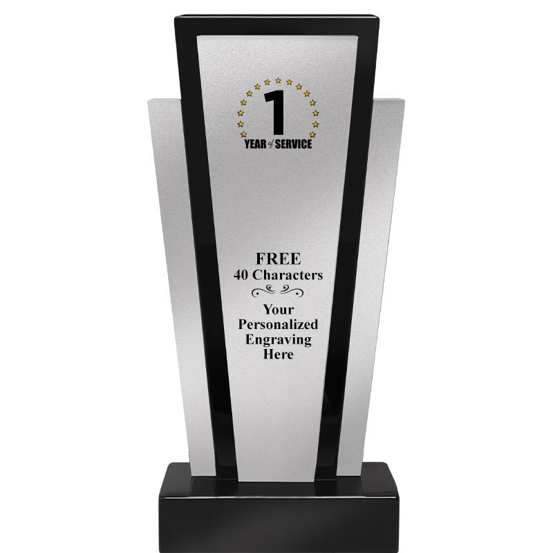 12.625" GRAPHITE WOOD TROPHY